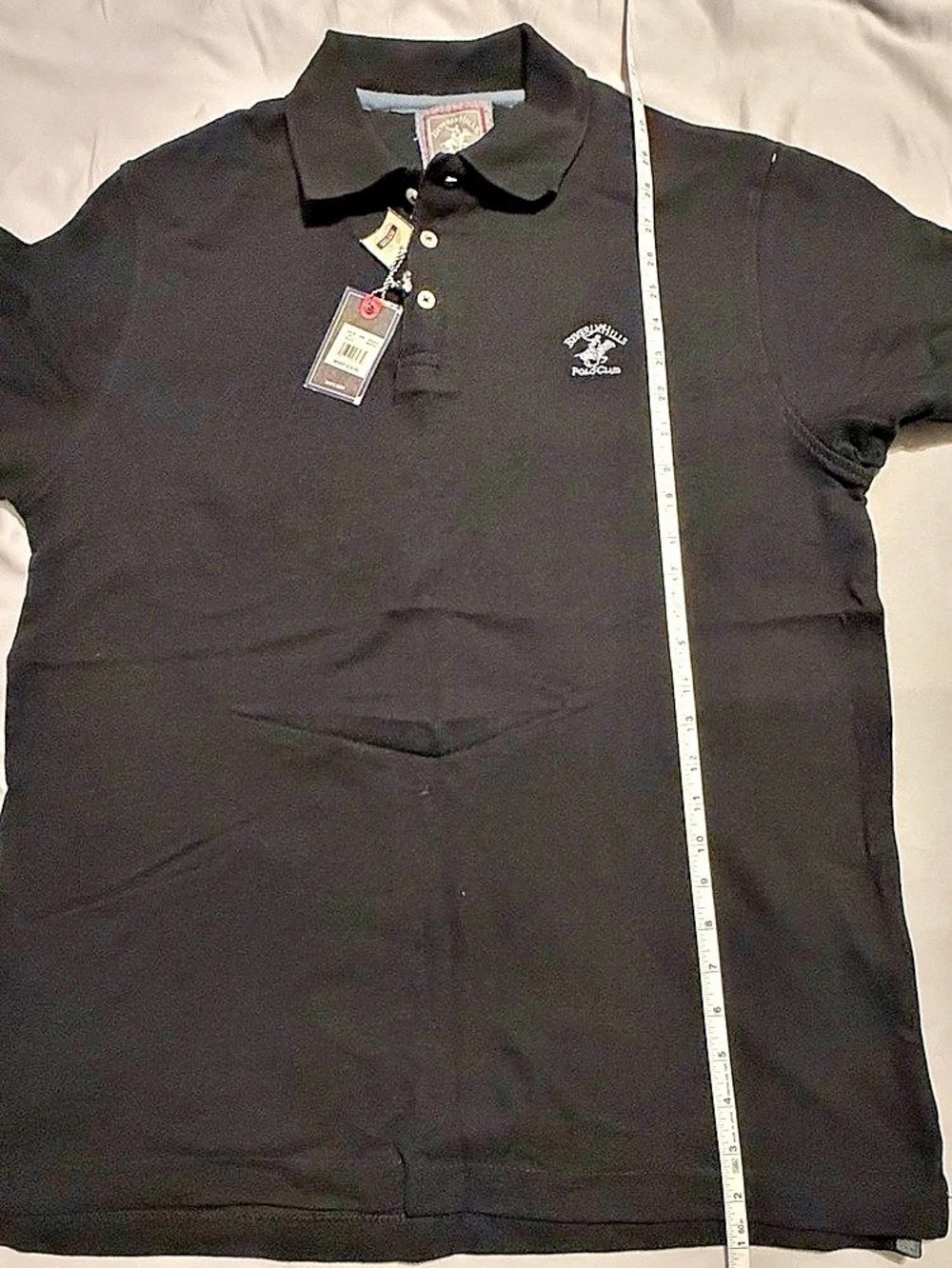 Psycho Bunny Men's Polo Shirt in Black Size Large NWT